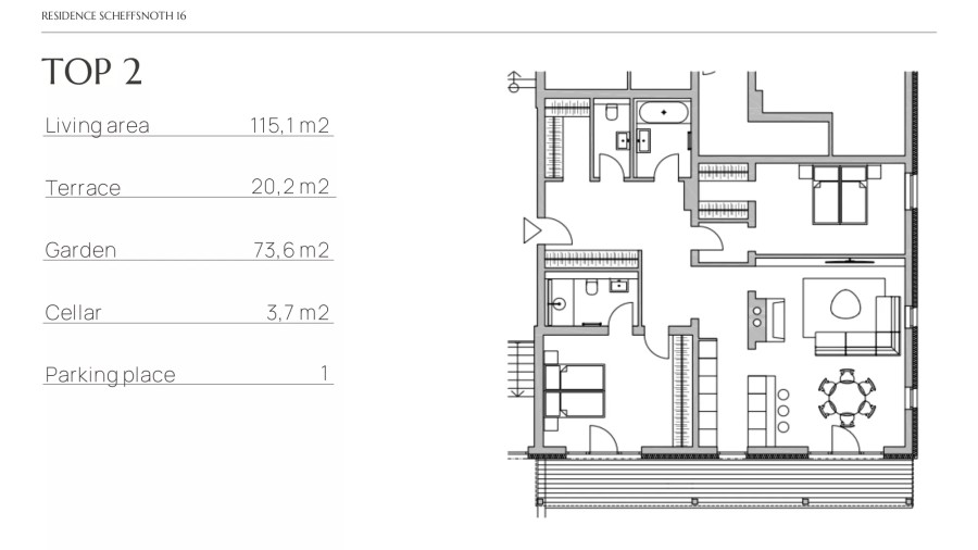 Apartmán Top 2